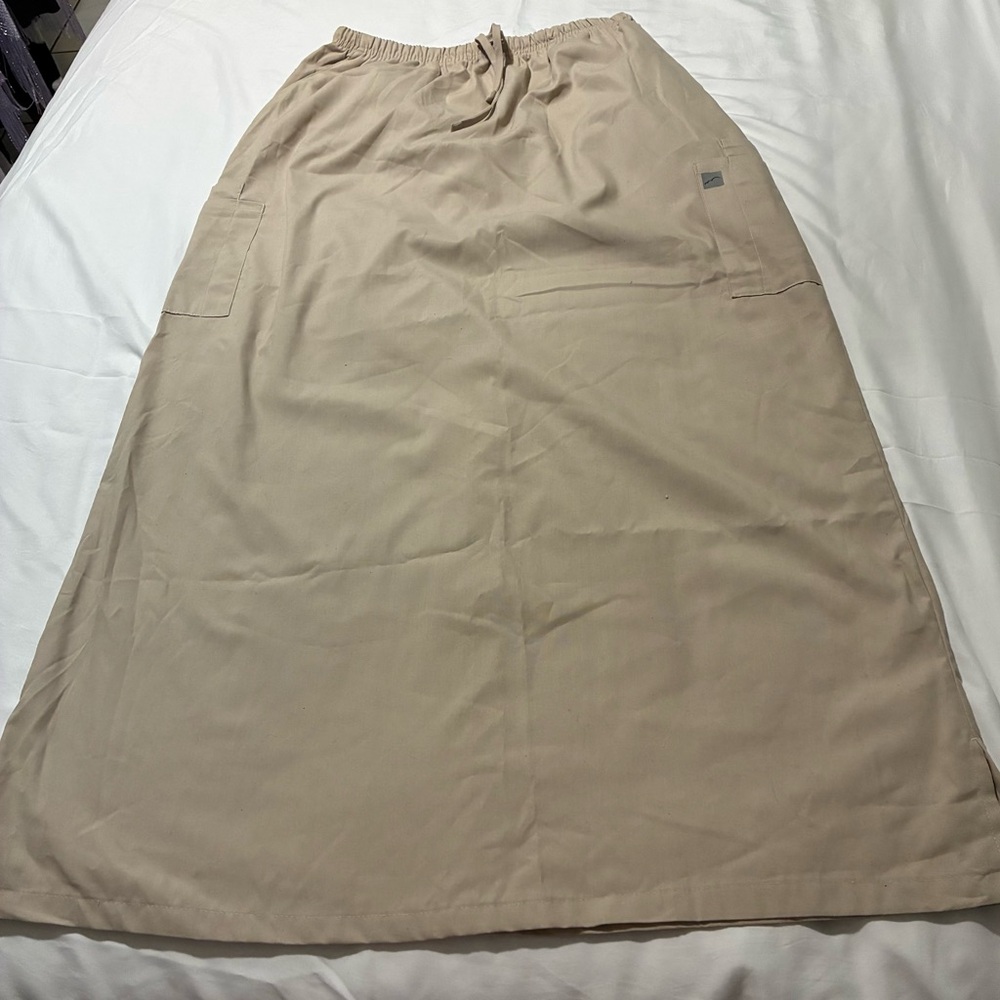 Elegant Tan Women's Scrub Skirt
